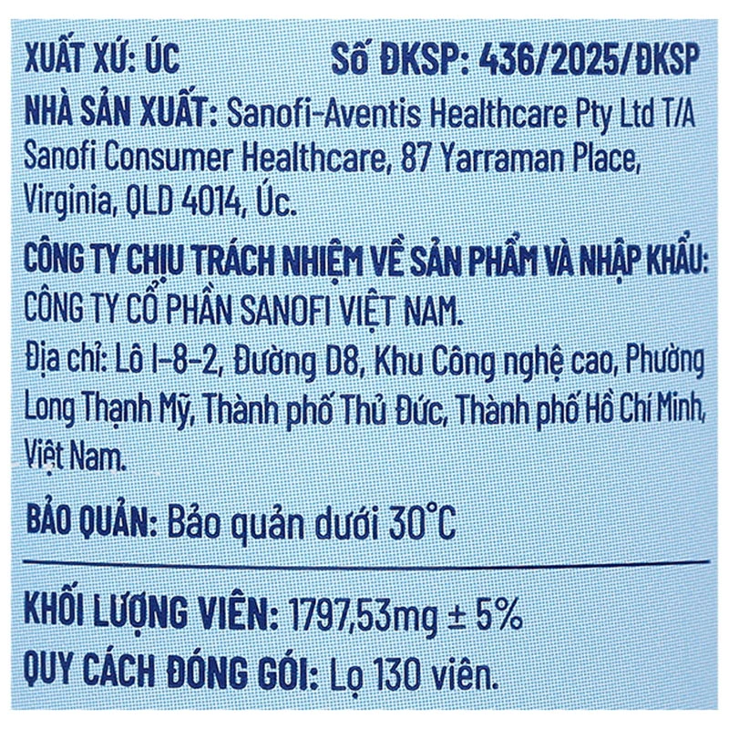 Thực phẩm bảo vệ sức khỏe OSTELIN Calcium & Vitamin D3 - 5